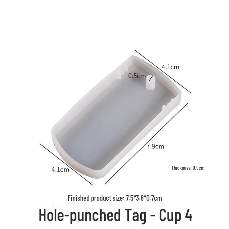 Poppy Pendant & Tag Silicone Mold for DIY Epoxy Crafts