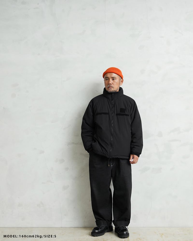 WAIPER US Military ECWCS Gen III Level 7 PrimaLoft Pertex Unlimited inc. Jacket, [WP1008] (S, Black)