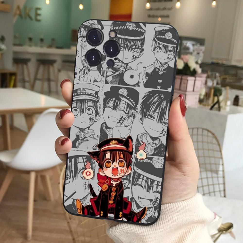 Toilet Bound Hanako Kun Phone Case Silicone Soft for Iphone 16 15 14 13 12 11 Pro Mini XS MAX Plus X Cover