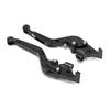 Motorcycle Adjustable Brake Clutch Lever CNC Aluminum Alloy Replacement for YAMAHA TMAX 530 2012‑2019Black