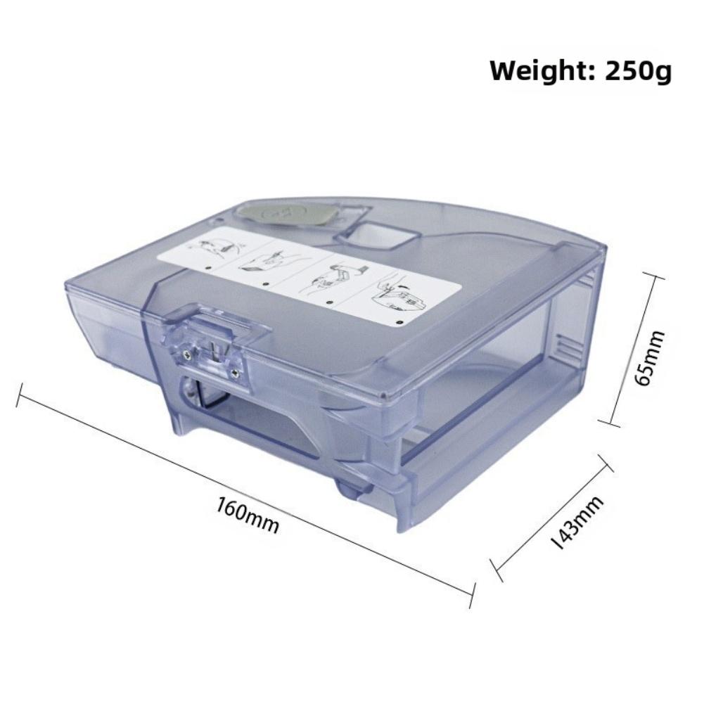 Dual-Function Dustbin Robot Vacuum Accessory Water Tank