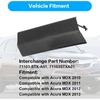 XQSMWF Front Bumper Tow Hook Eye Cap trailer cover Compatible with Honda Acura MDX 2010 2011 2012 2013# 71103-STX-A01 71103STXA01 Front tow hook