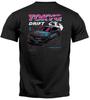 Tokyo Japan Racing Car Urban Fashion Back Print and Chest Logo Men's T-Shirt 1
