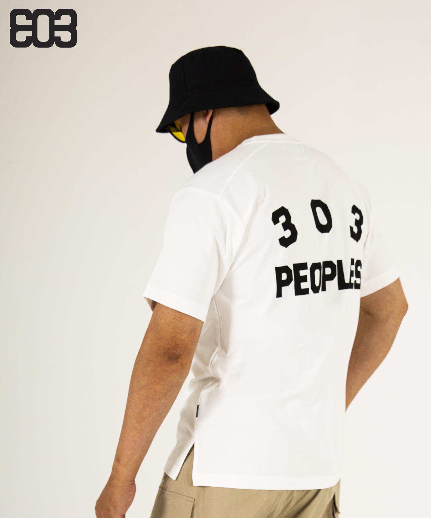 303 Peoples Sts22010 Essential Logo T-Shirt White L