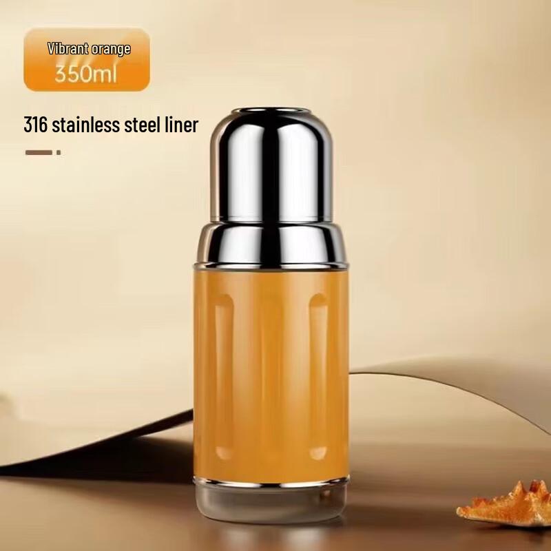 

Портативная термокружка Shangqi в ретро-полоску