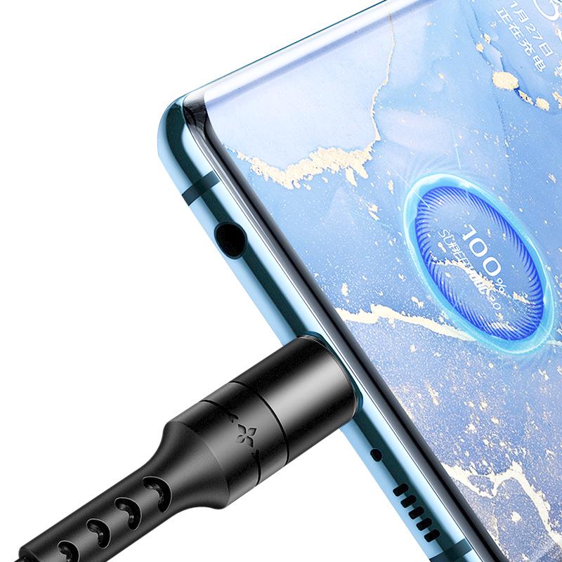 4-in-1 Charging Cable for Apple, Type-C, and Android - 3A Fast Charging Multi-Functional Data Cable