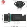 Genuine NO: 6650943048 New Mass Air Flow MAF Sensor Meter For Ssangyong Actyon Kyron Rexton Rodius Stavic 0280218130,0280218131