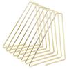 Innovativer Desktop Flexibler Faltbarer Metall-Buchstützen-Buchständer-Halter-Organizer für Schule BüroGold