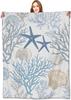 Cute Woodland Animal Throw Blanket Cartoon Fox Owl Deer Soft Fleece Perfect for Kids Animal Lovers Picnic Sofa Bed Travel Decor