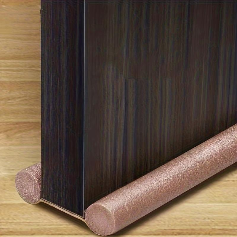 Bendable Door Draft Stopper & Bottom Seal Strip - Commercial-Grade Sponge Under Door Weather Stripping for Dustproof & Insect-Proof Home Protection
