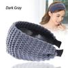 Fashion Wide Casual Hair Accessories Head Wrap Wool Knitted Headband Handmade Headwear