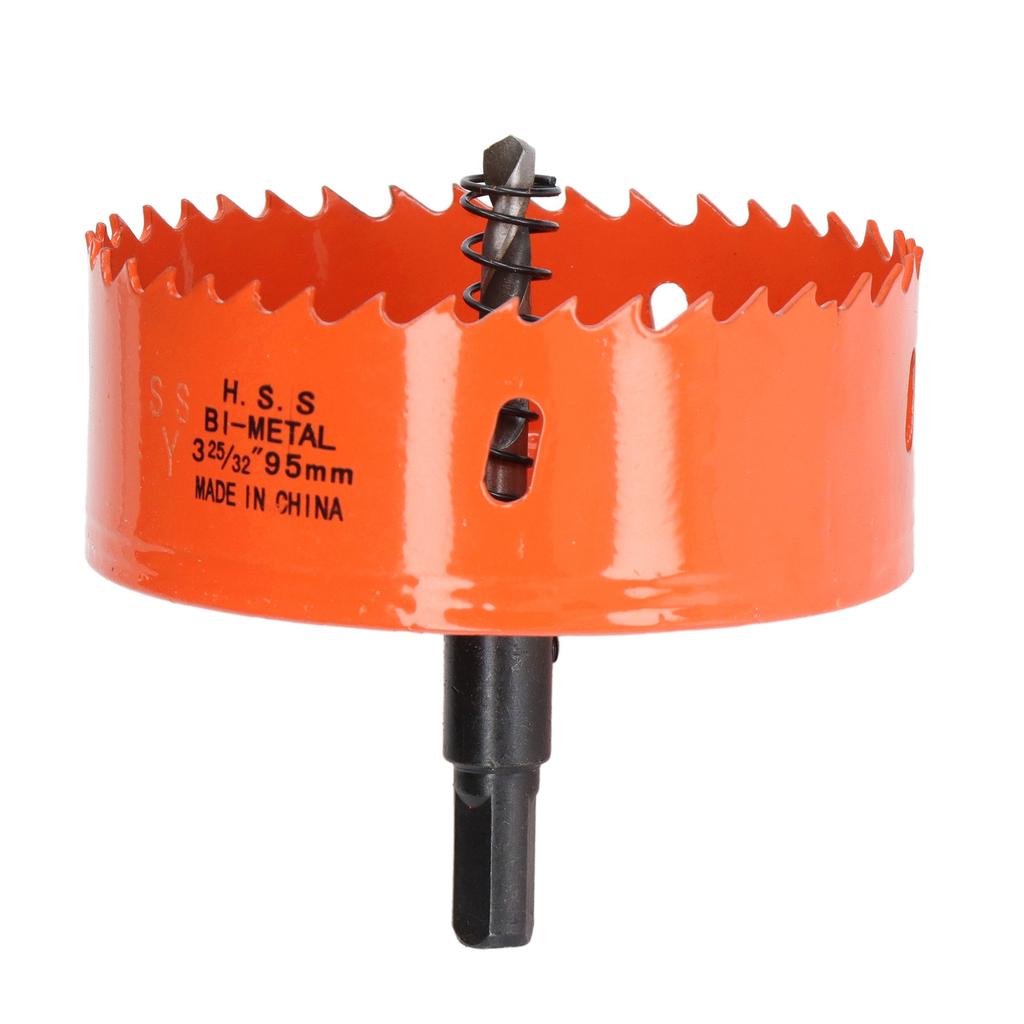 Bimetal Hole Saw HSS with Heavy Duty Arbor for Cornhole Boards Wood PVC Metal Power Drill Parts