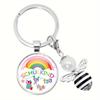 German Bee Angel Educator Back-to-School Schulkind Keychain Pendant Gift