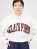 Gelato Pique Powder Logo JQD Short Pullover Hoodie PWNT224022 CRM F Women's