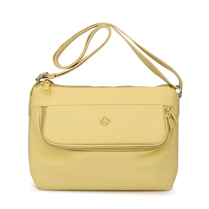 Lightweight Multi-Layer Crossbody Bag Women's Waterproof Nylon Bag Large Capacity Commuter Mother Bag