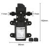 1pcs Automatic Flow Switch AUTO Diaphragm Water Pump Small Safe Self Priming Pumps 6L/Min High Pressure 12V 130PSI Agricultural