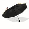 1 Stück Automatisch faltbarer Regenschirm mit Katzenmotiven, Tragbares & faltbares Design mit 8 Speichen, Lässiges Outdoor-Accessoire Halloween- und Weihnachtsgeschenke yy2