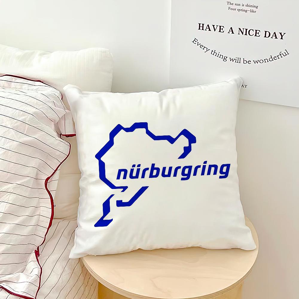 Cool N-Nurburgrings Car Cushion Cover Comfortable Soft Hogar Pillowcase For Sofa Living Room Bed Home Decor Protective Covers