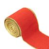 Christmas Ribbon Atmosphere Decor 2.5inch Decorative Wired Edge Holiday Satin Band