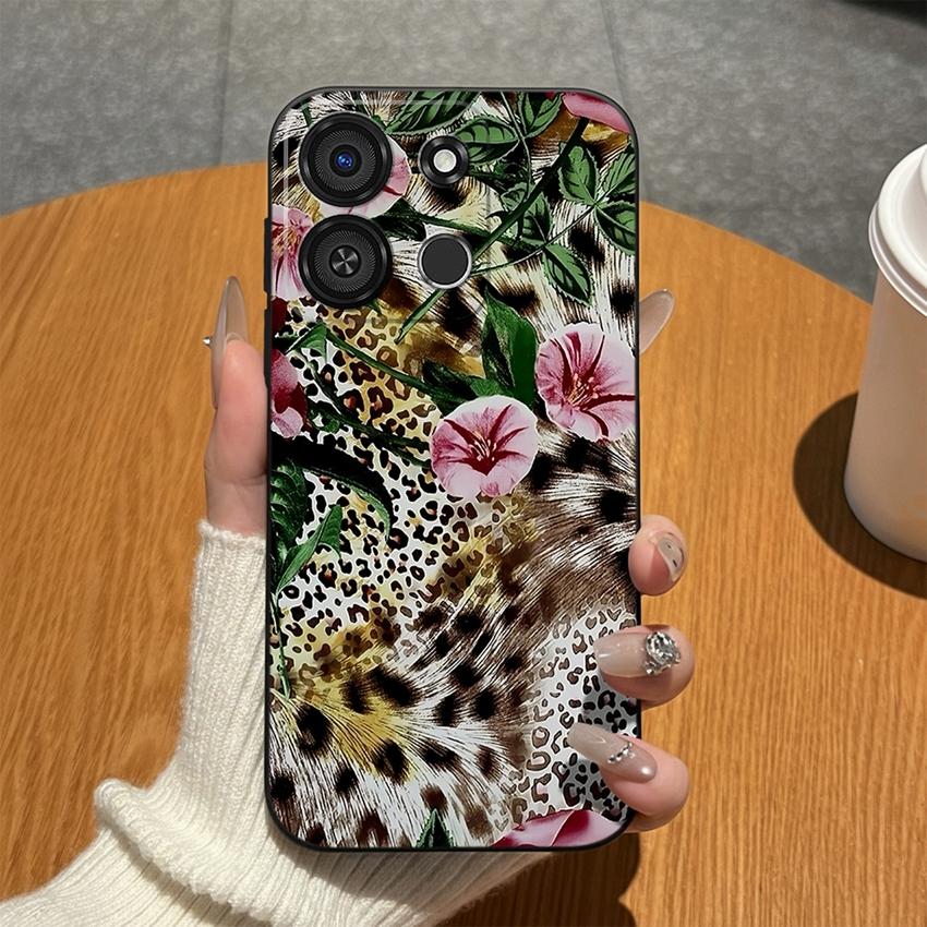 For Itel A05S A04 A60S A16 A33 Plus A56 A23 A58 A25 Pro A49 A35 A18 Phone Case Colorful Graffiti Matte Silicone Cover For Itel Anti Fingerprint Bumper