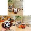 Plush Cartoon Sports Ball Keychain With Soft Filling For Kids Gift