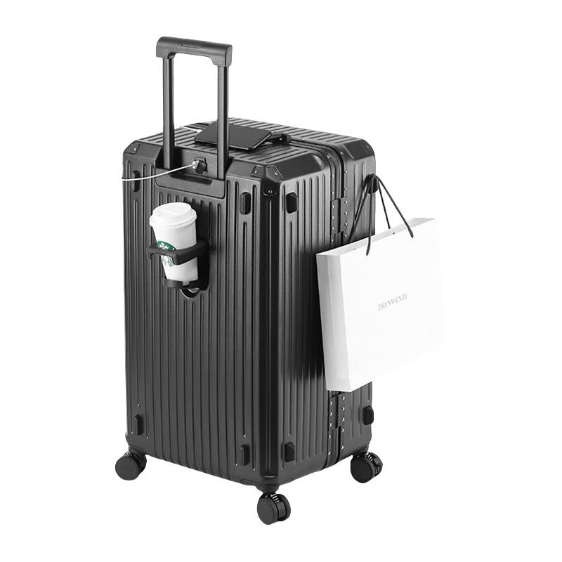 Deshangyuan Multi-functional Aluminum Frame Suitcase