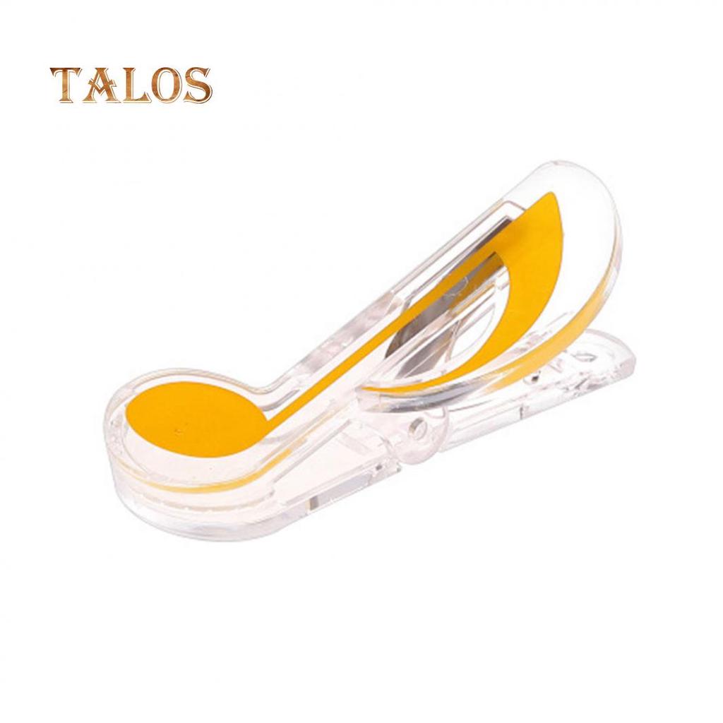 Lovely Plastic Music Book Page Musical Note Shape Clip Treble Clef Bookmark Musical Instruments