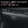 Car Glove Box Handle Cover Trim For Jimny Nomade 2025 Car Interior Accessories Sticker