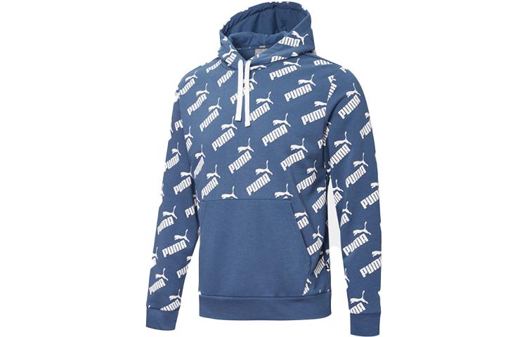 Puma Amplified logo-print hoodie 582795-43 S