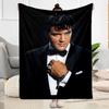 Elvis: Iconic Legend Blanket Warmthful Decor Suitable for Picnics Livingroom Bed Four Seasons Universal Digital Print