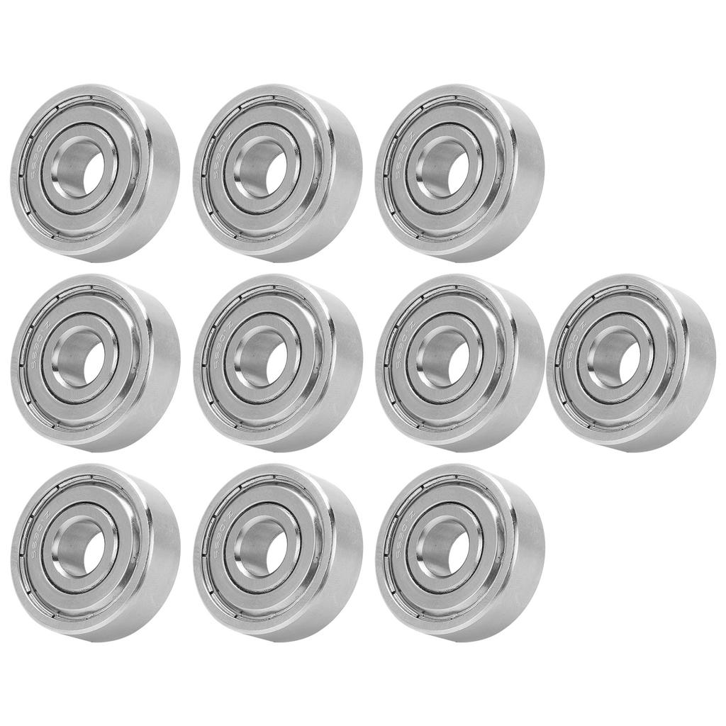 10 Stück Miniatur-Kugellager Edelstahl Hochgeschwindigkeits-Geräteteile S6301ZZ 37x12x12mm