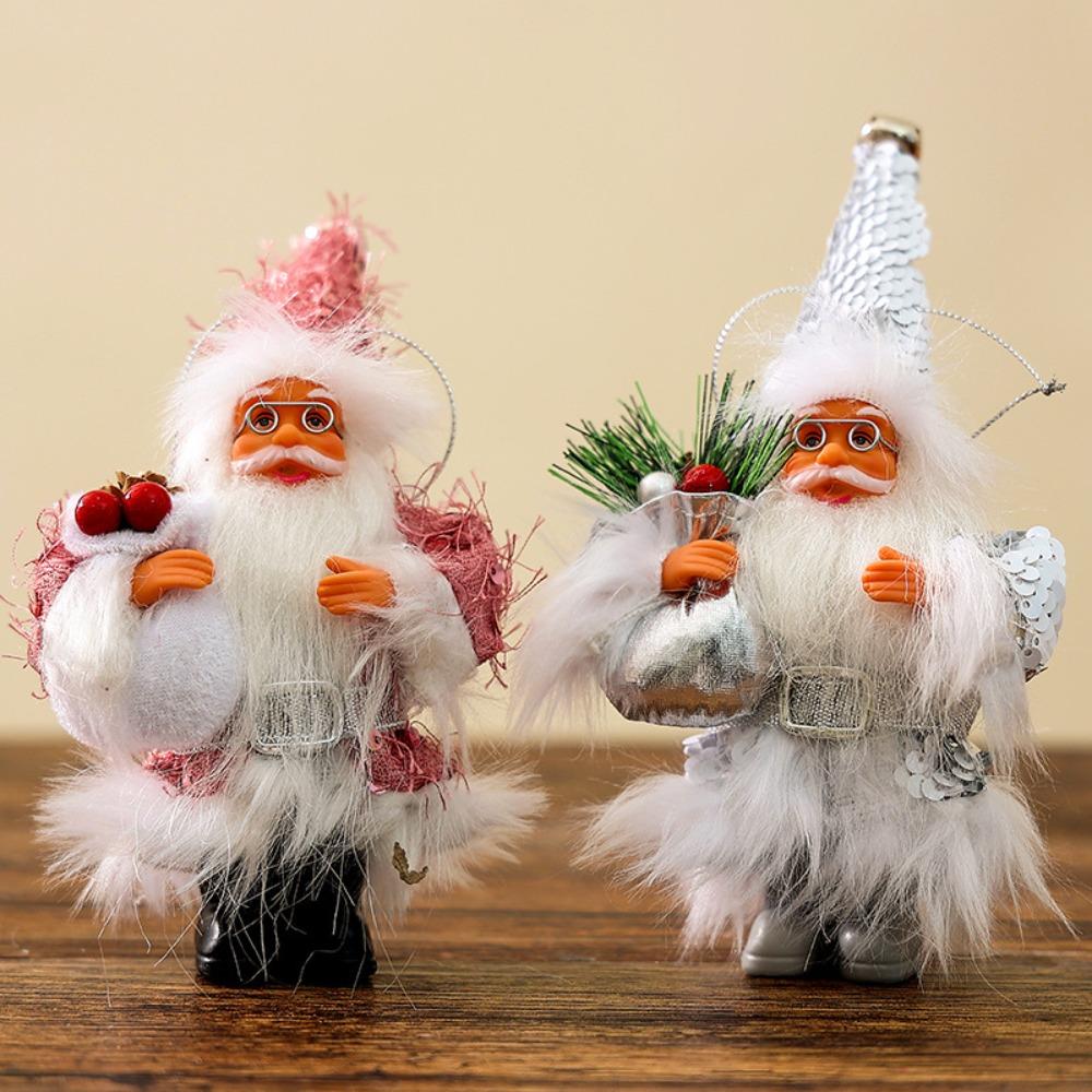 Creative Standing Hooded Santa Claus New Year Christmas Decorations New Xmas Tree Decorations