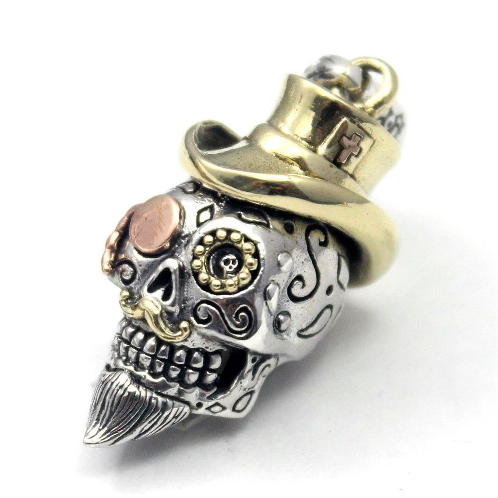 Good Vibrations Mexican Skull Pendant