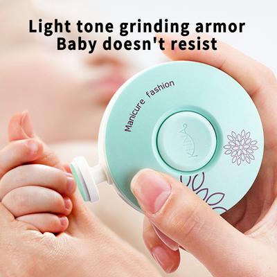 Lime à ongles électrique à 6 têtes pour nourrissons, enfants et adultes Coupe-ongles électrique pour bébé Coupe-ongles électrique Meuleuse pour ongles