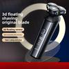 Full Body Washing Razor Electric USB Charging Type Convenient Wet and Dry 3D Floating Three-knife Head Razor Strong Battery Life