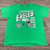 Philadelphia Eagles / Junk Food Clothing / Grafik-T-Shirt für Erwachsene Größe 2XL Unisex-T-Shirt