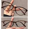 Retro Unisex Cat Eye Frame Reading Glasses Eye Protection Farsighted Fashion Reading Glasses for Women Men Eyeglasses
