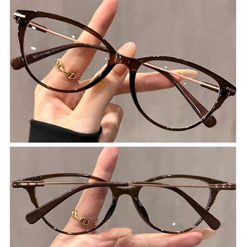 Retro Unisex Cat Eye Frame Reading Glasses Eye Protection Farsighted Fashion Reading Glasses for Women Men Eyeglasses