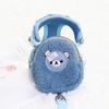 High-Quality Cartoon Bear Comfortable Cotton Velvet Undershirt Dog Leash Cat Anti-Breakaway Leash Cover Cat Leash