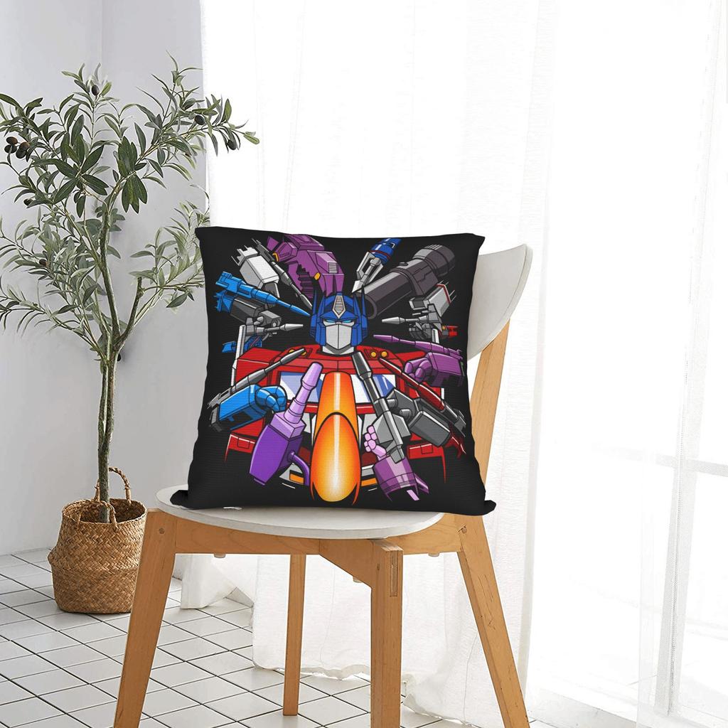 Super Robert Optimuss Primes Pillowcases Vintage Pillow Case For Sofa Car Home Decor Square Pillow Cover