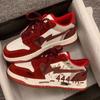 Fashion Men's Shoes 2025 New Niche Fashion Retro Graffiti Made Old Board Shoes Women's Flat Bottome Casual Couple Sport Shoe Lace Up Sho