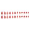 Blush Ice Transparent False Nails - Influencer Style, TikTok Trend, Girlish Manicure Patches