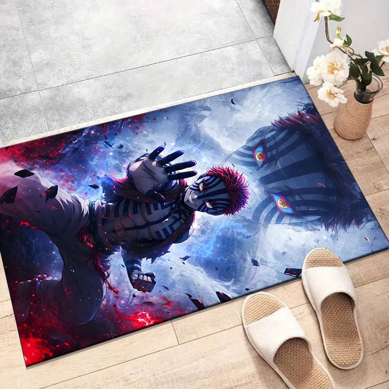 Akaza (3)Printed Area Rug Carpet for Bedroom Living Room Home Decor Rugs Mat Non Slip Mat Rug for Bedside