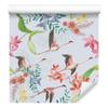 Flying Cranes and Flowers Wallpaper for Living Room and Bedroom 50x1000