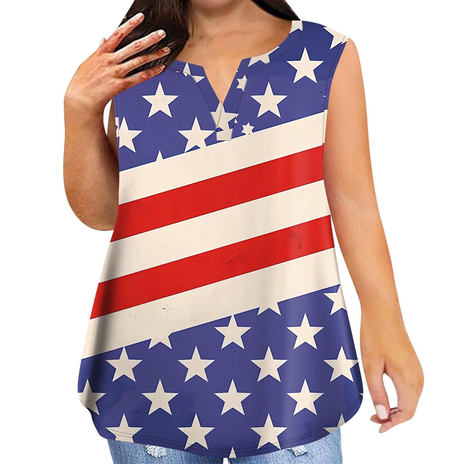 

Женская модная повседневная футболка без рукавов большого размера с v-образным вырезом и принтом, топ XL арбуз красный