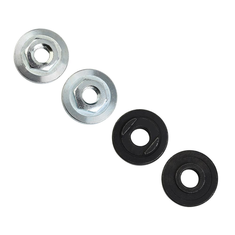 For Type 100 Angle Grinder Pressure Plate Hexagon Nut Metal 4pcs Brand New