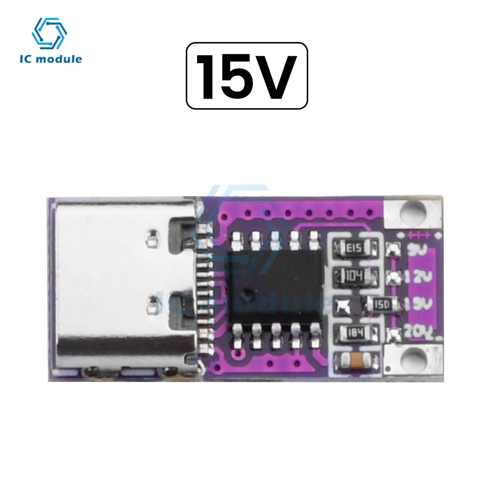 PD/QC2.0 3.0 Fast Charging Protocol Deception Boost Aging Test Trigger Module Type-c Output 5V/9V/12V/15V/20V