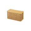 Elegant Handcrafted PE Woven Desktop Organiser Basket For Charger And Cables Waterproof Power Strips Holder