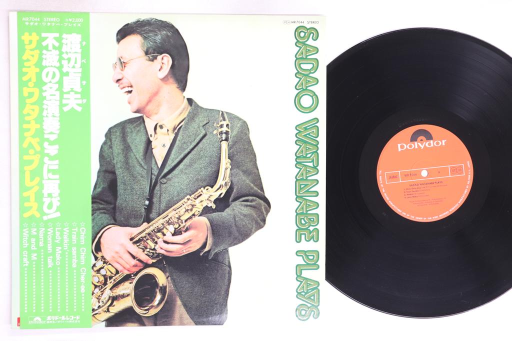 LP Record SADAO WATANABE - Plays MR7044 POLYDOR 1978 Japan Obi Jazz Used