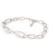 Altesse [I3172] - White 'Goddess' Silver Bracelet